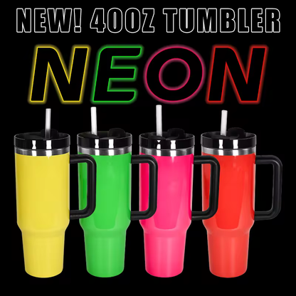 CLEARANCE 40oz Gen 2 Neon sublimation cup