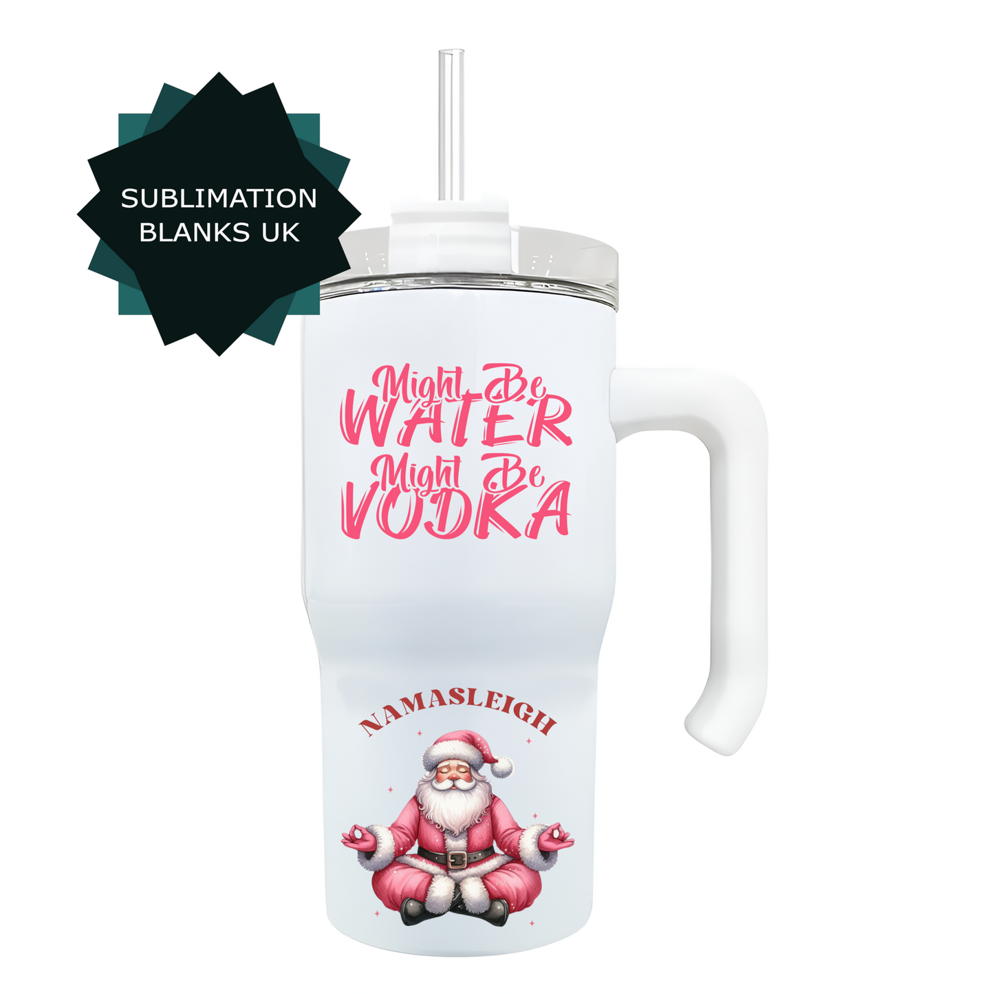 20oz sublimation tumbler with handle