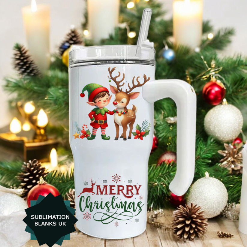 20oz sublimation tumbler with handle