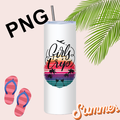 Digital Design for 20oz straight skinny tumbler