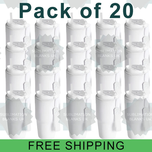 Pack of 20 - 20oz sublimation travel mugs