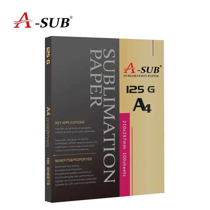 A-SUB Sublimation Paper A4 (125 gsm)