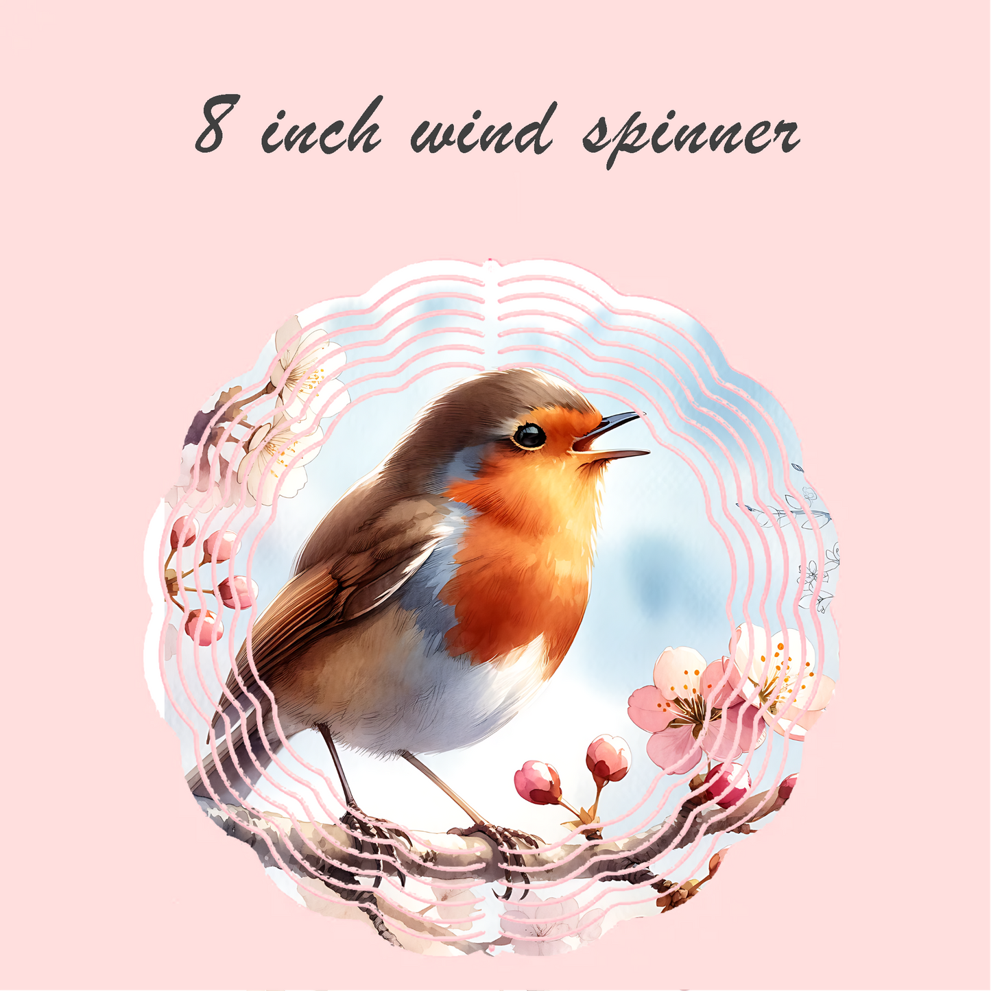 CLEARANCE 8inch sublimation wind spinners