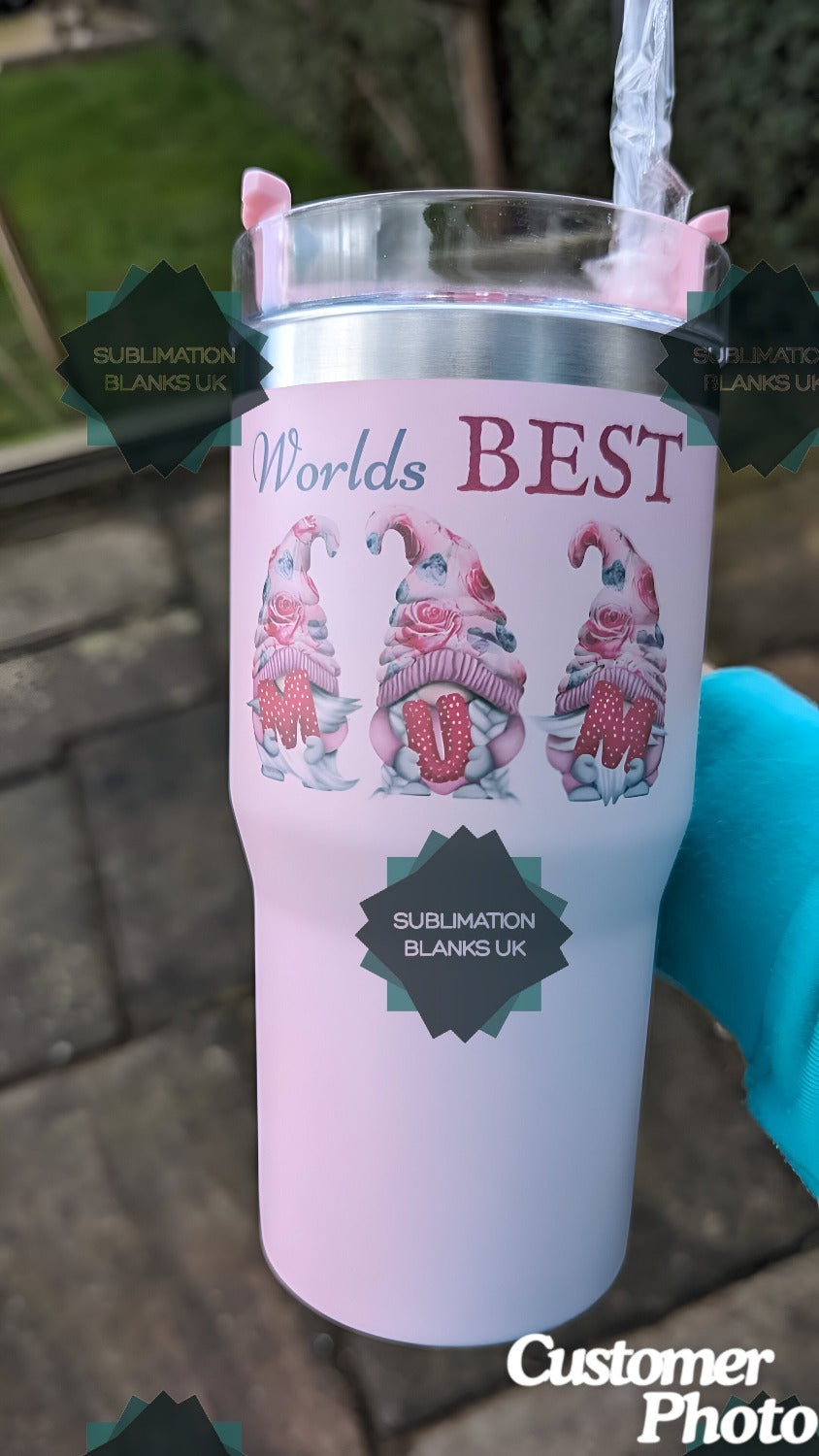 20oz sublimation tumbler with handle