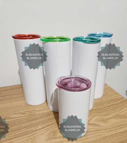 Coloured plastic lids for 20oz, 15oz, 12oz