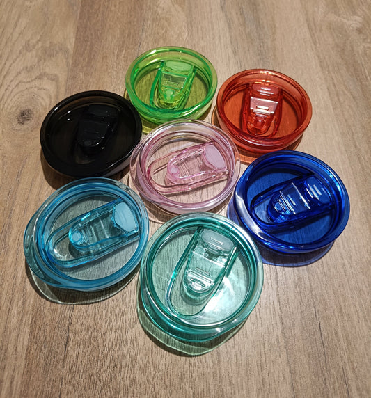 Coloured plastic lids for 20oz, 15oz, 12oz