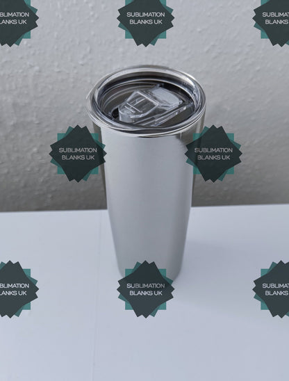 20oz mirror-effect sublimation tumblers - iridescent shimmer