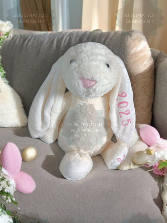 PRE-ORDER 10x 40cm Plush Bunny - suitable for sublimation