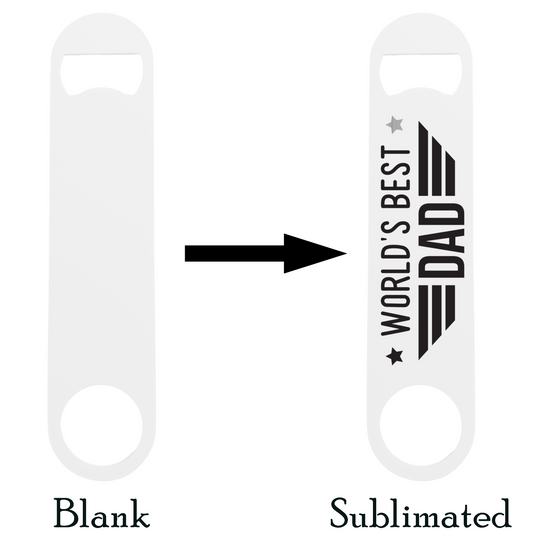 Double-sided Sublimation Bottle Opener (Pack of 10)