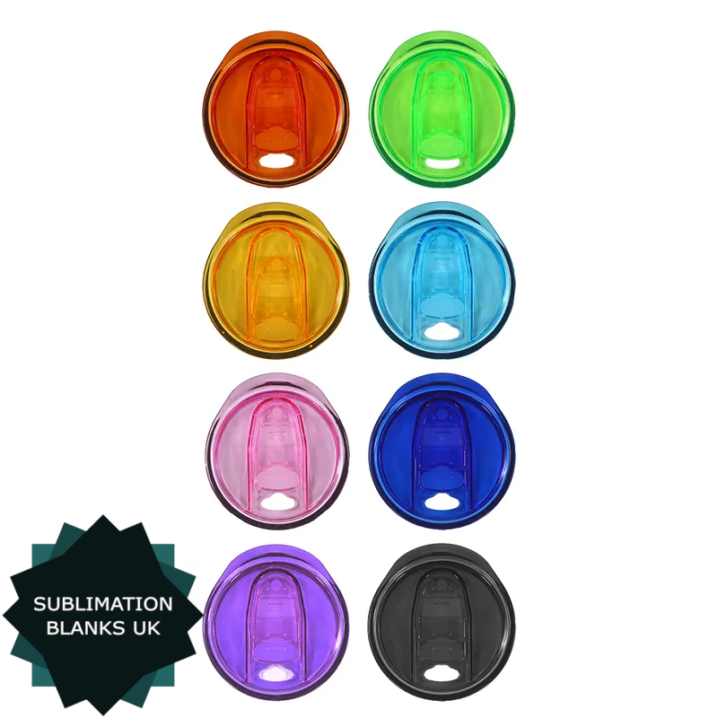 Coloured plastic lids for 20oz, 15oz, 12oz