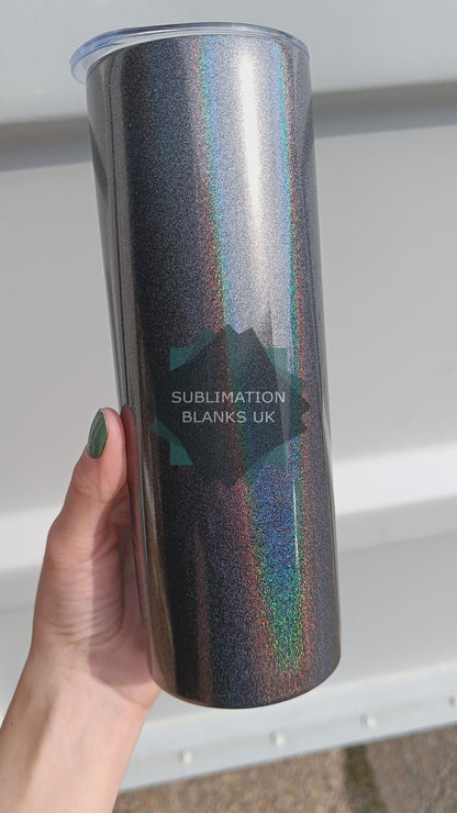 Black Shimmer 20oz tumbler