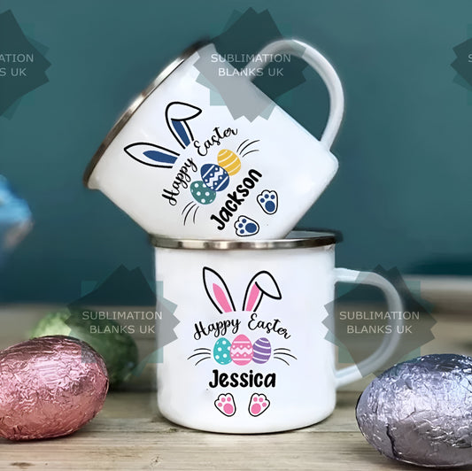 12oz sublimation enamel mugs