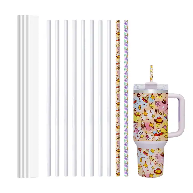 Sublimation straws