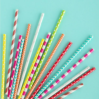 Sublimation straws